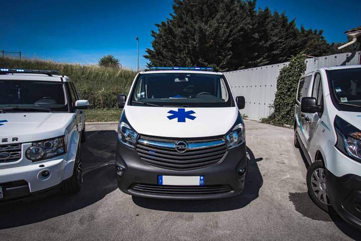 Des professionnels du transport sanitaire